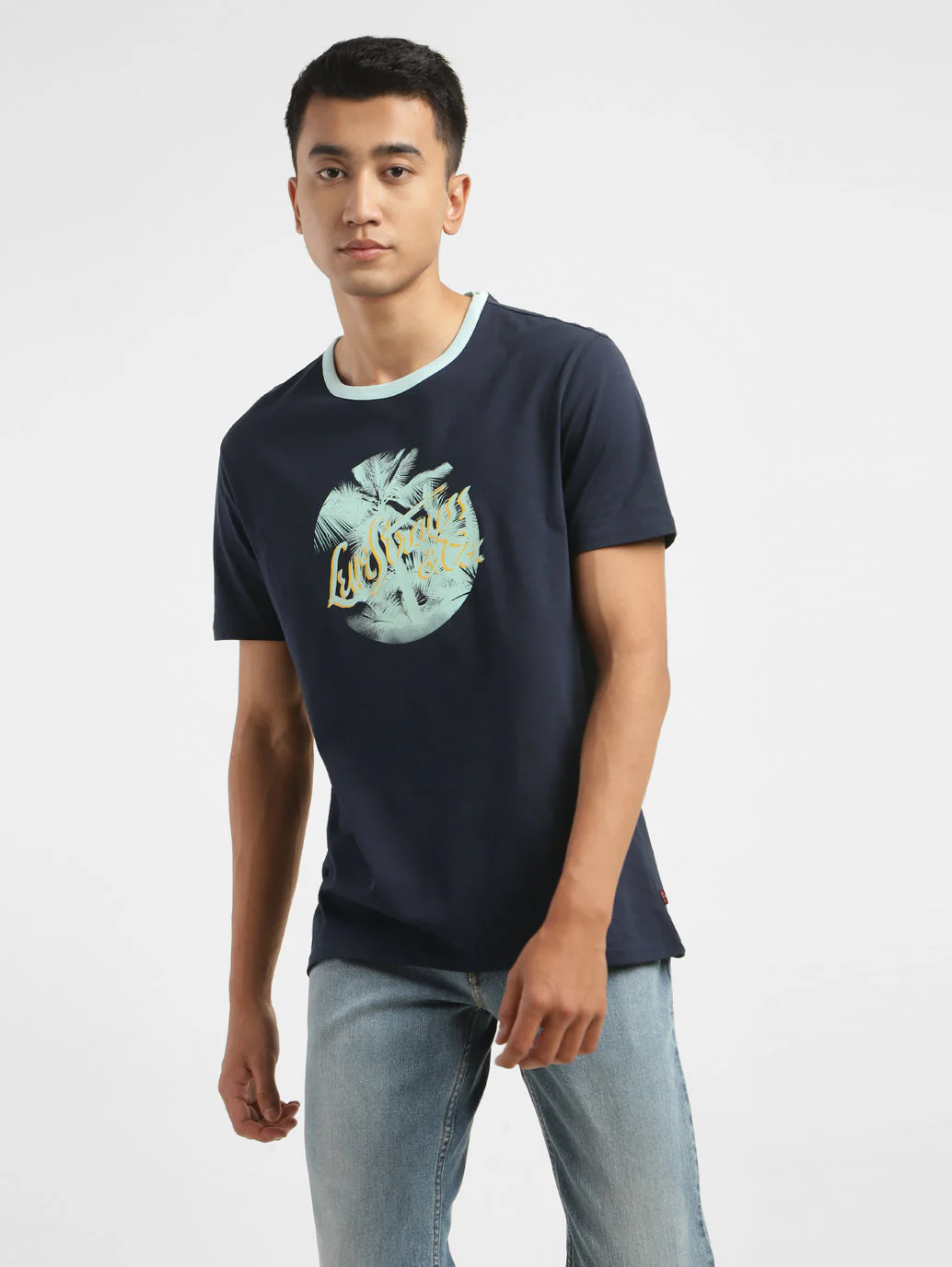 Men's Graphic Crew Neck T-shirt - Image 2