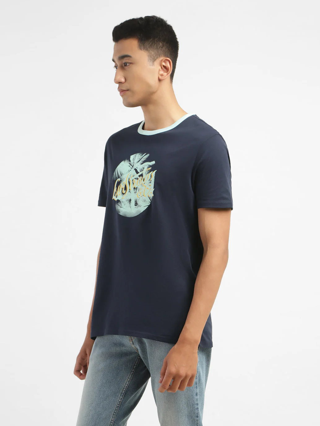 Men's Graphic Crew Neck T-shirt - Image 4