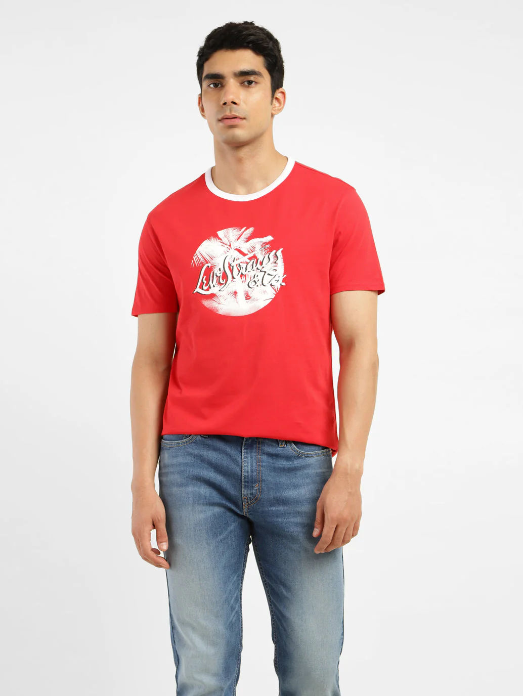 Men's Graphic Crew Neck T-shirt - Image 2