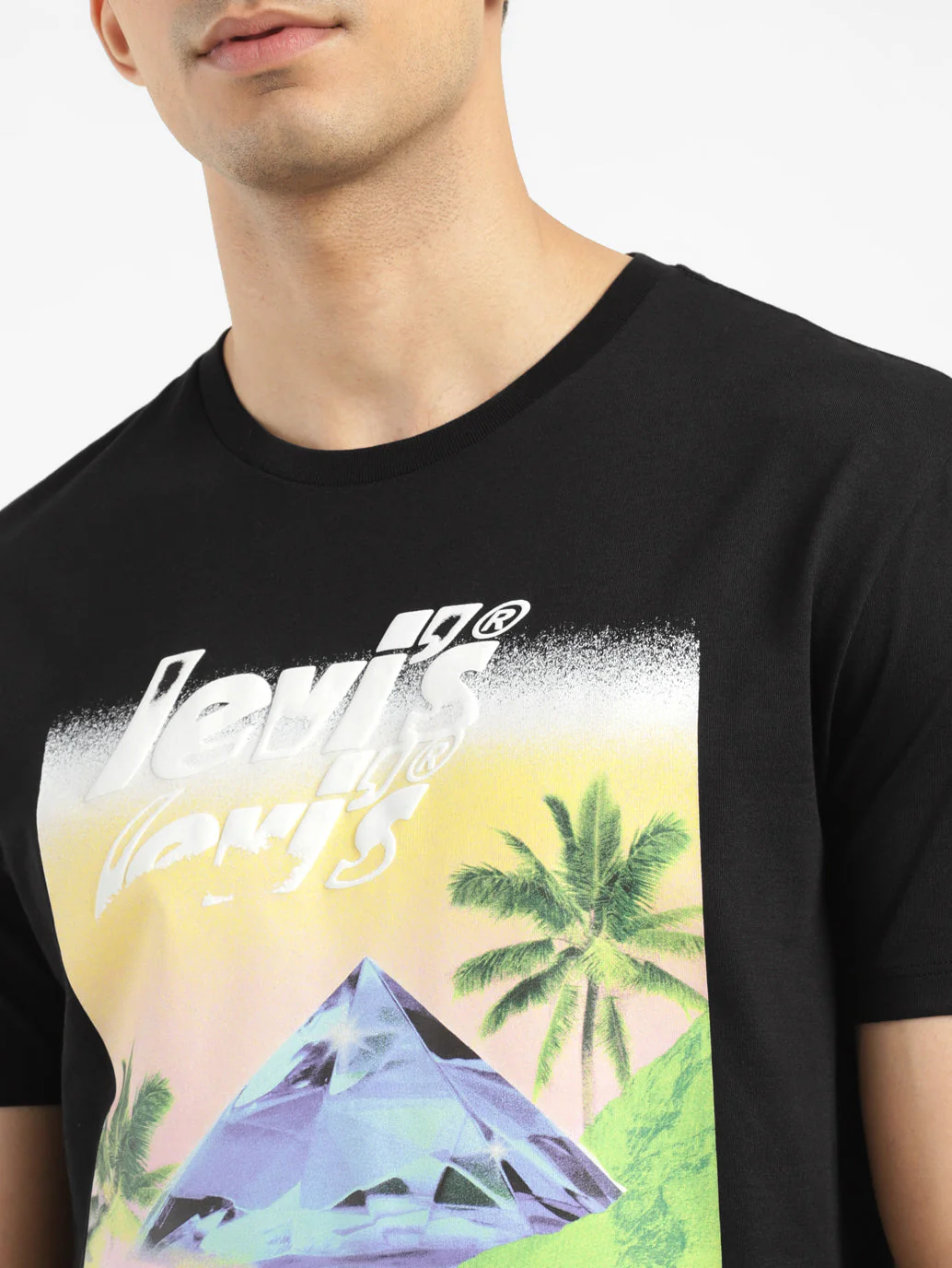 Men's Graphic Slim Fit T-shirt - Image 5