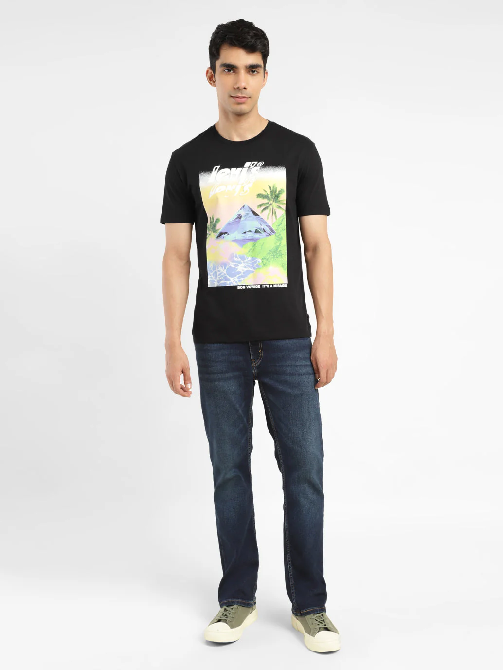 Men's Graphic Slim Fit T-shirt - Image 6