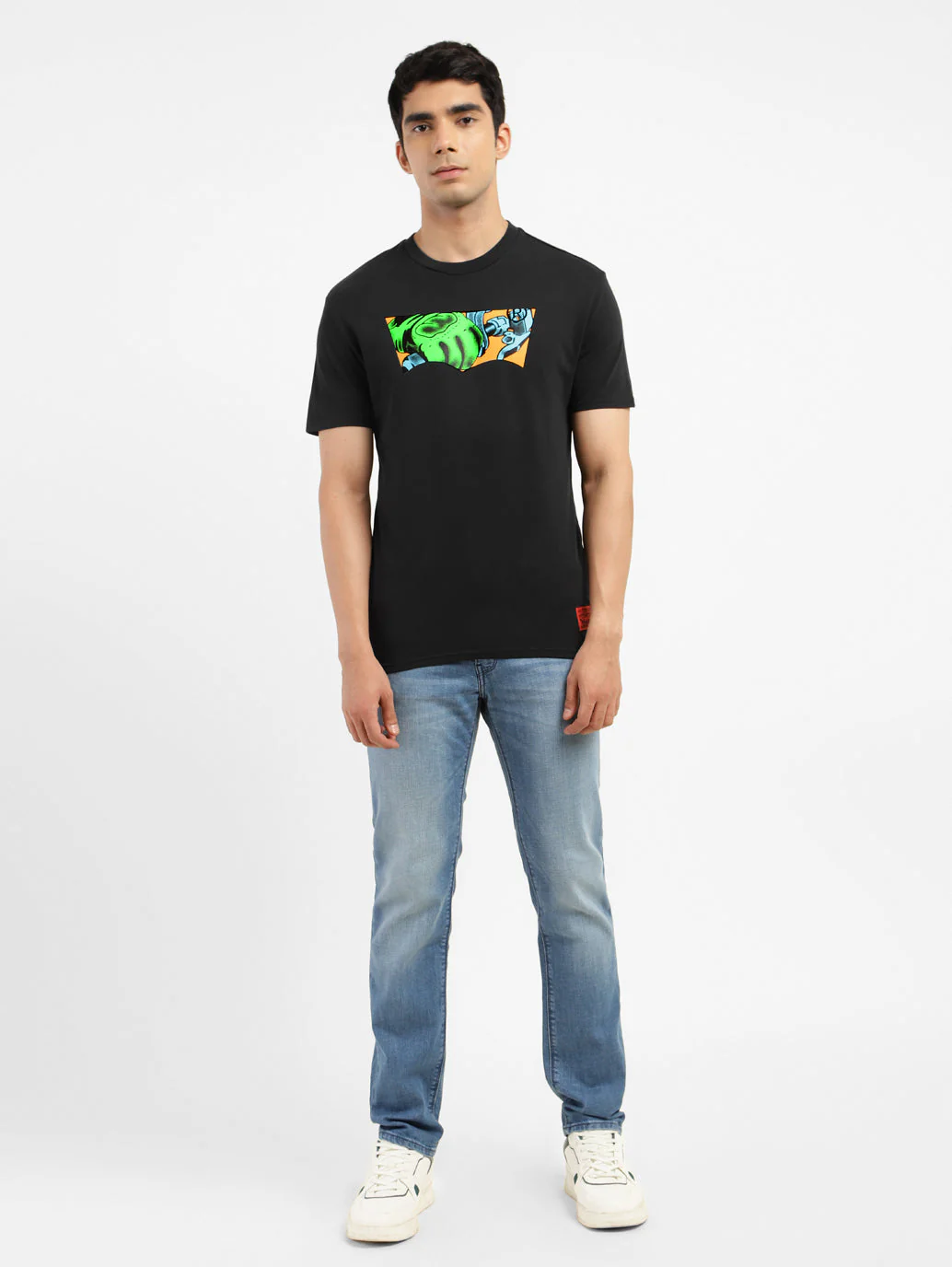 Men's Graphic Print Slim Fit T-shirt - Image 6