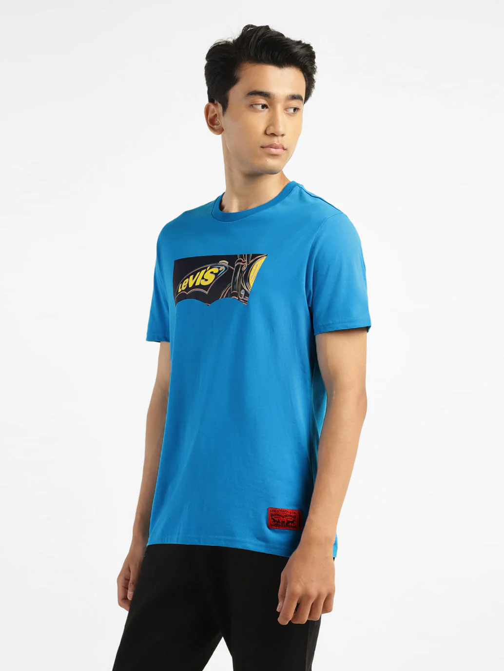 Men's Graphic Print Crew Neck T-shirt - Image 4