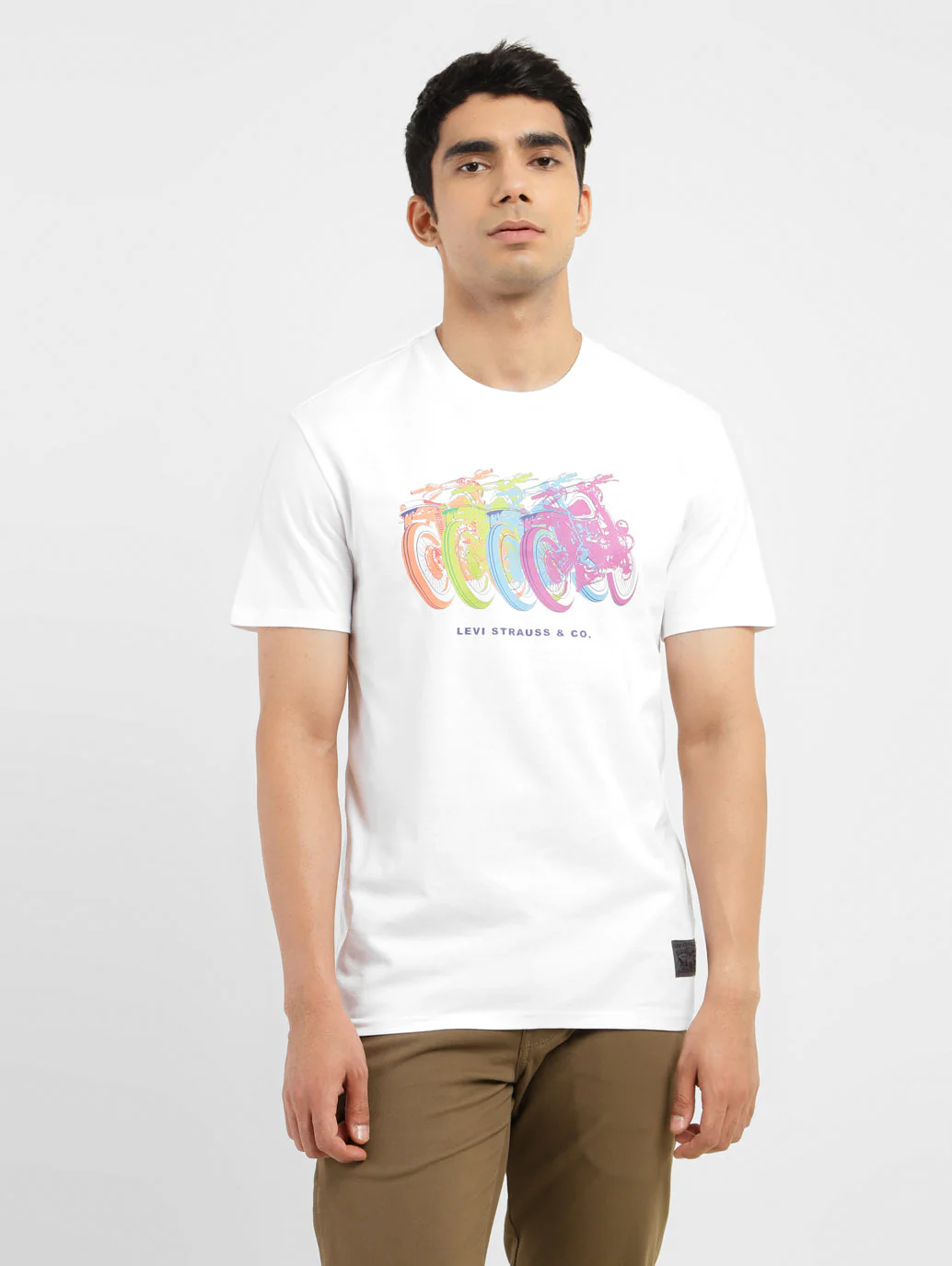 Men's Graphic Print Slim Fit T-shirt
