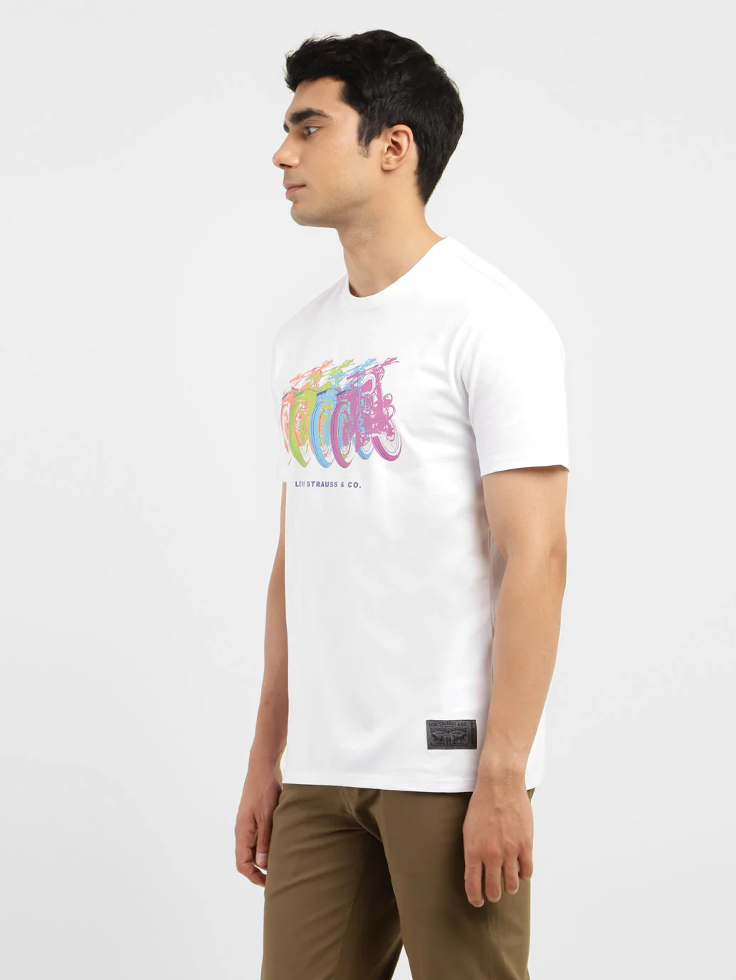 Men's Graphic Print Slim Fit T-shirt - Image 4