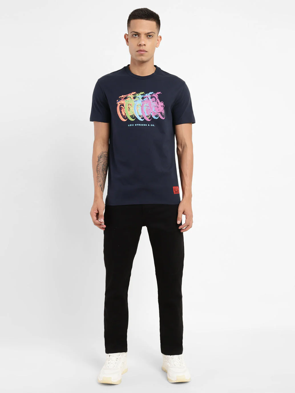 Men's Graphic Print Crew Neck T-shirt - Image 6