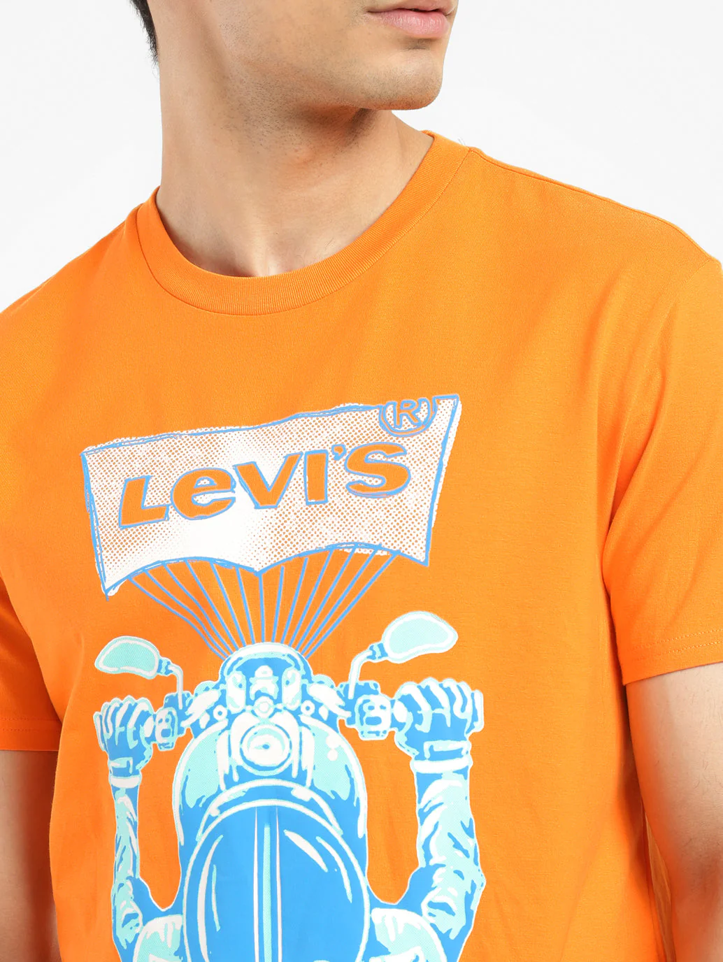 Men's Graphic Print Crew Neck T-shirt - Image 5