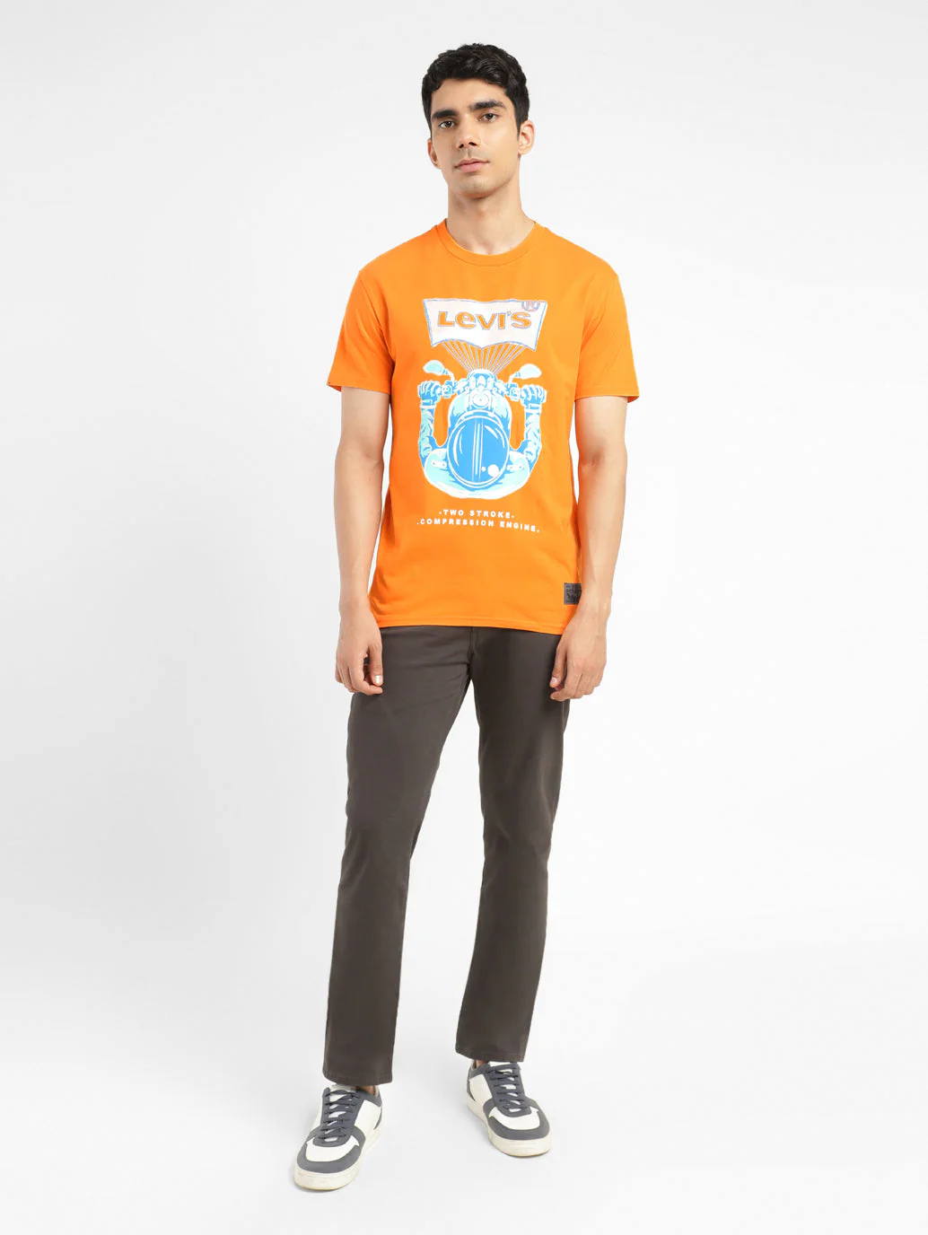 Men's Graphic Print Crew Neck T-shirt - Image 6