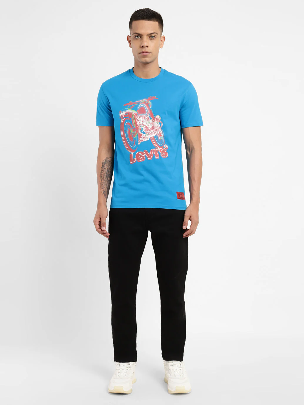 Men's Graphic Print Slim Fit T-shirt - Image 6