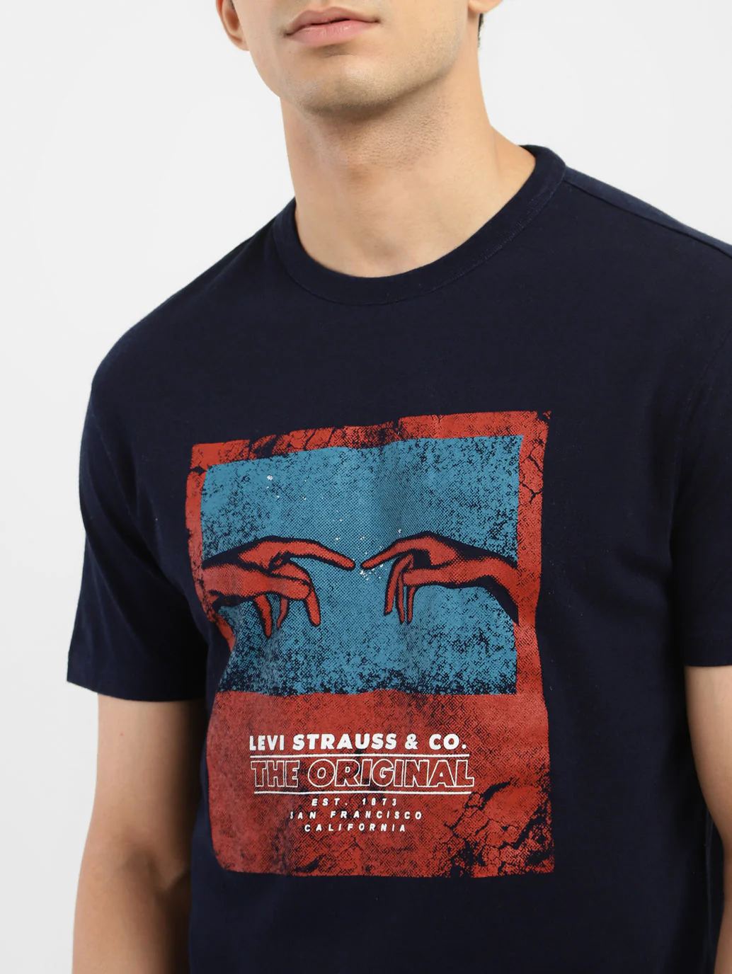 Men's Graphic Print Slim Fit T-shirt - Image 5