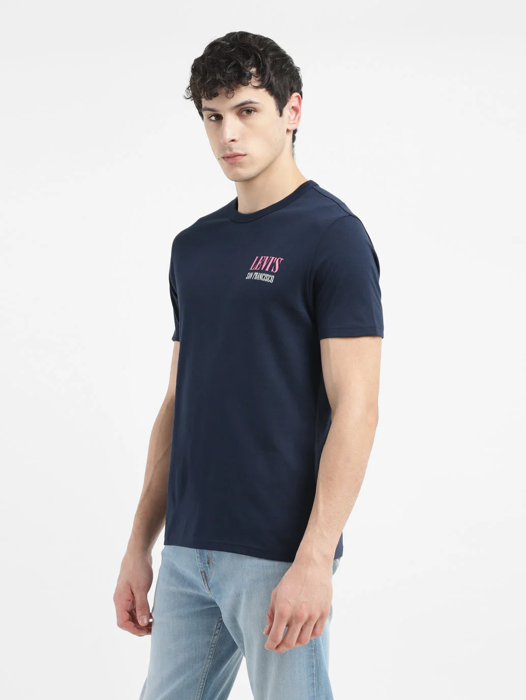 Men's Graphic Print Crew Neck T-shirt - Image 4