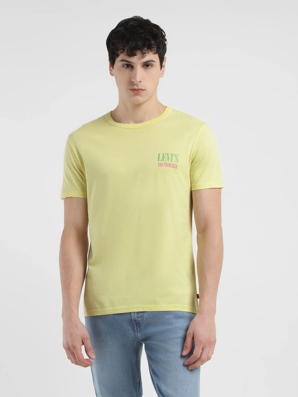 Men's Graphic Print Crew Neck T-shirt - Image 2