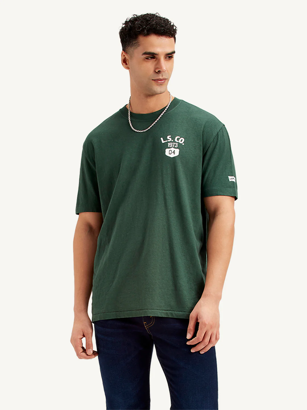 Men's Graphic Print Crew Neck T-shirt - Image 5