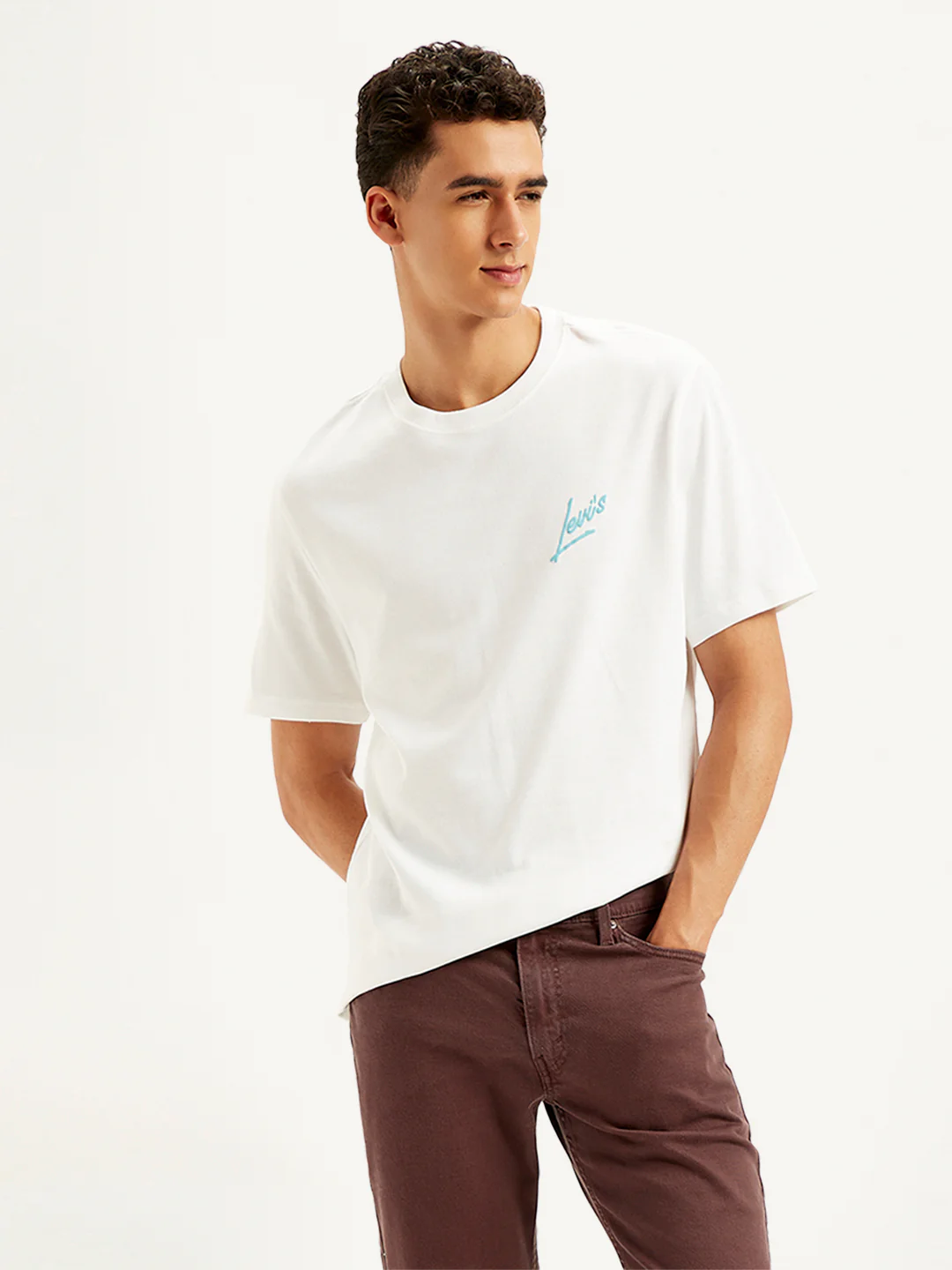 Men's Graphic Print Crew Neck T-shirt - Image 5