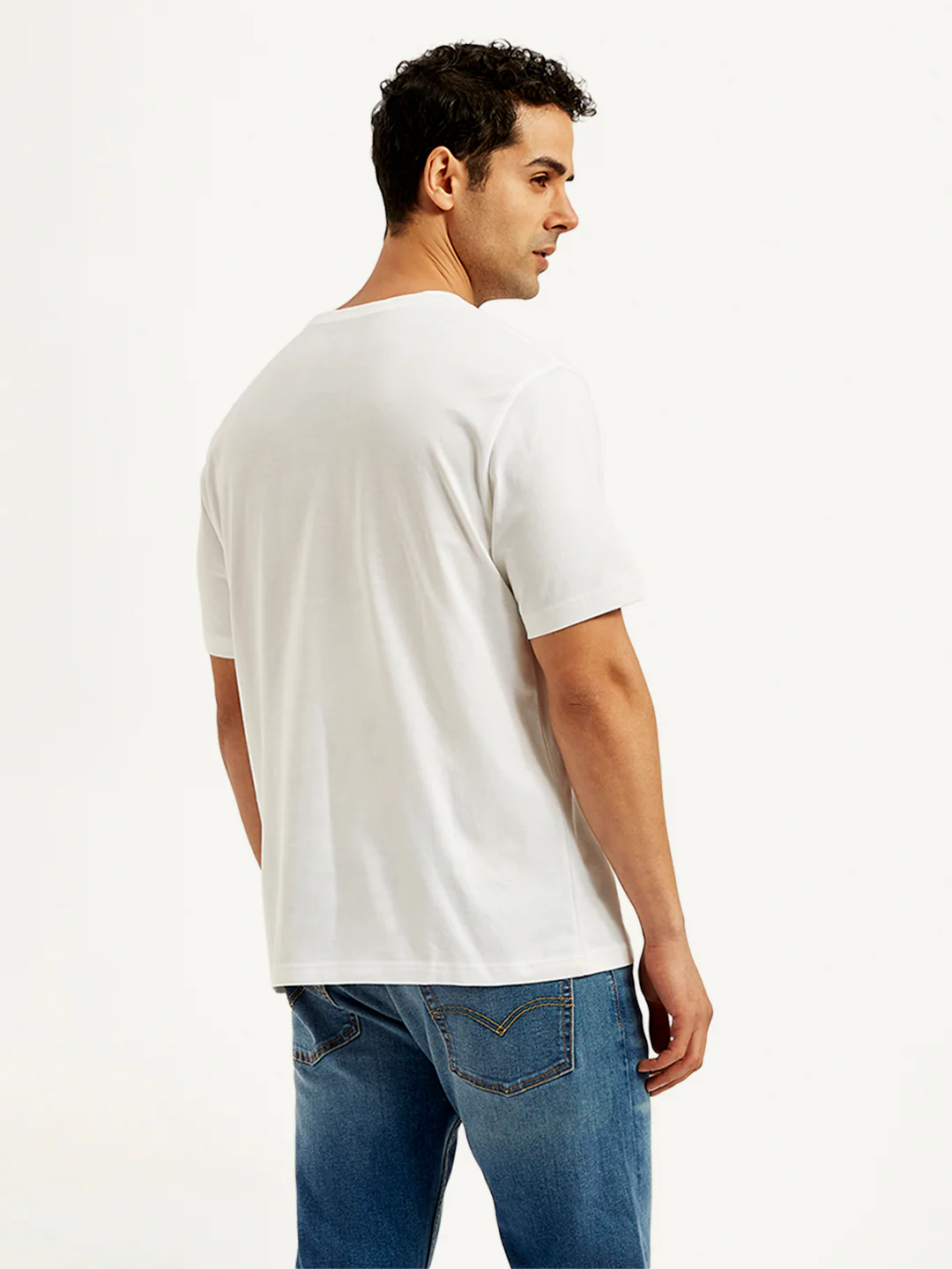 Men's Graphic Print Crew Neck T-Shirt - Image 3