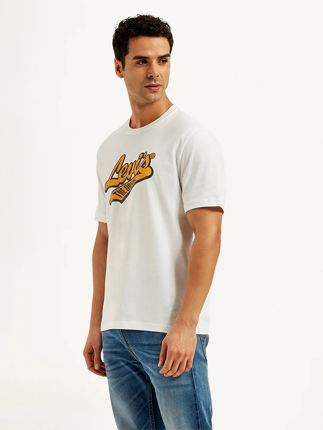 Men's Graphic Print Crew Neck T-Shirt - Image 4