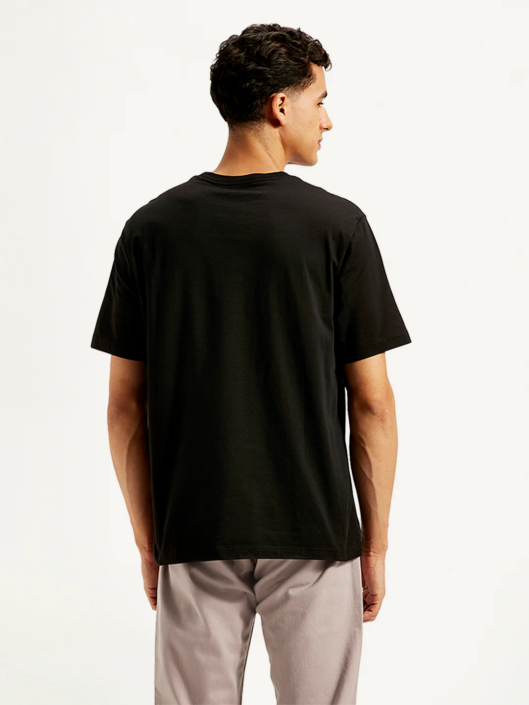 Men's Graphic Print Crew Neck T-Shirt - Image 3