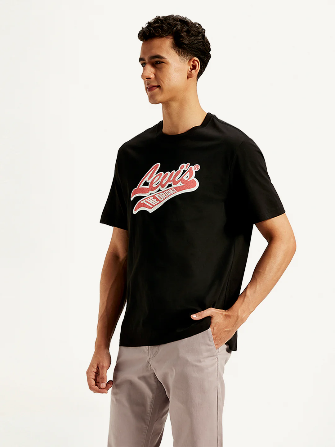 Men's Graphic Print Crew Neck T-Shirt - Image 4