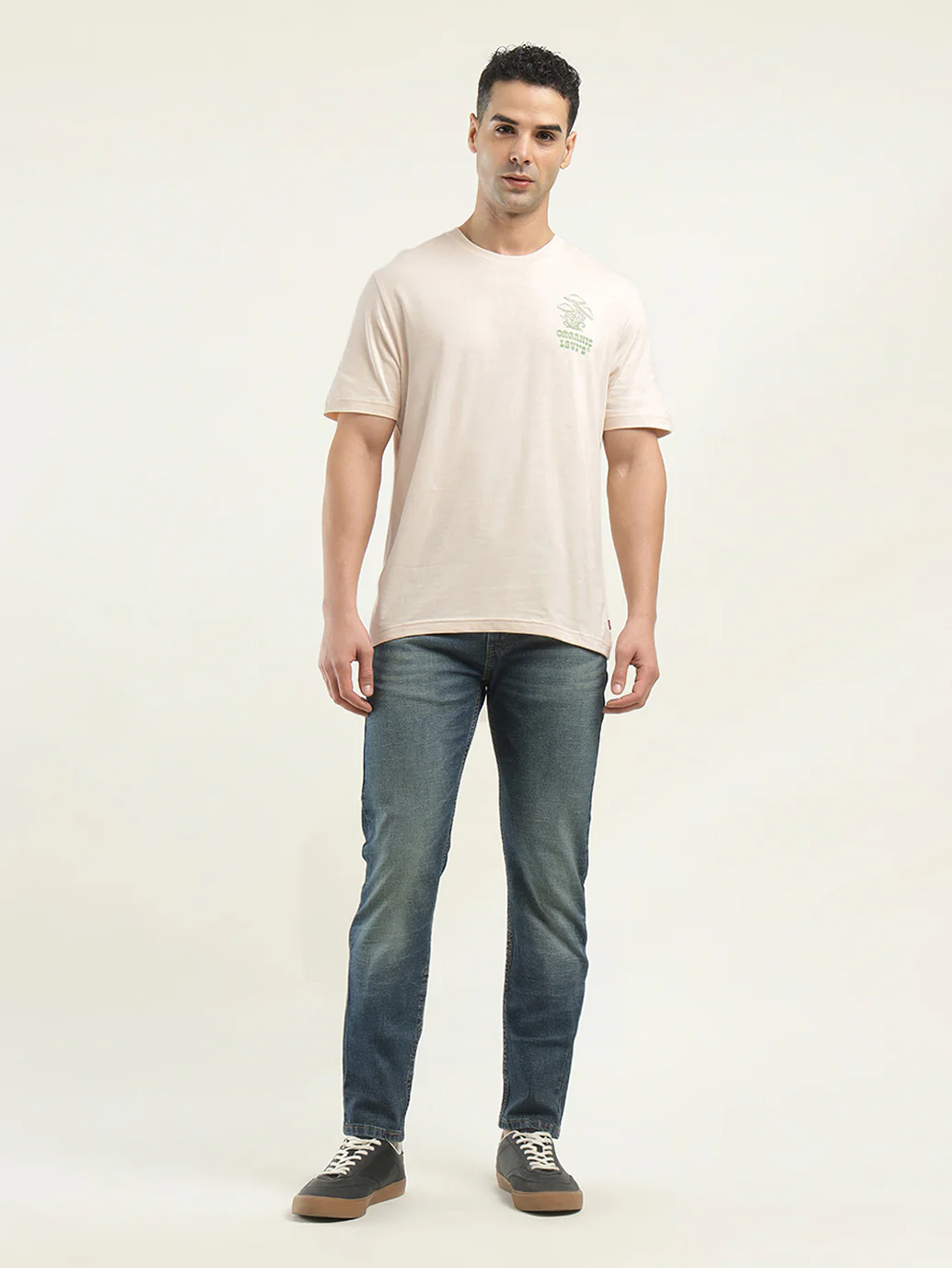 Men's Graphic Print Crew Neck T-shirt - Image 6