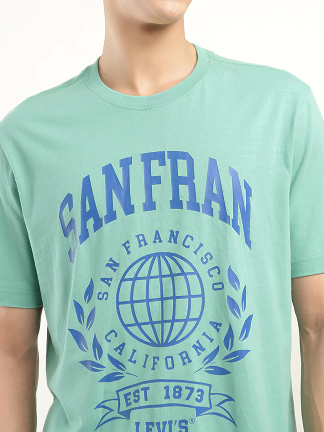 Men's Graphic Print Crew Neck T-shirt - Image 4