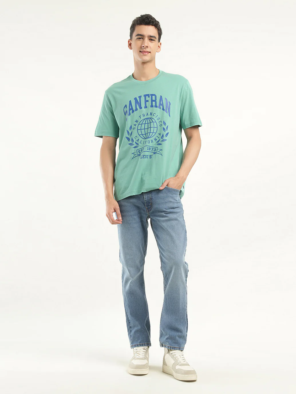 Men's Graphic Print Crew Neck T-shirt - Image 6