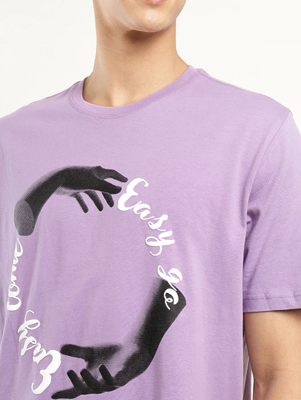 Men's Graphic Print Crew Neck T-shirt - Image 4
