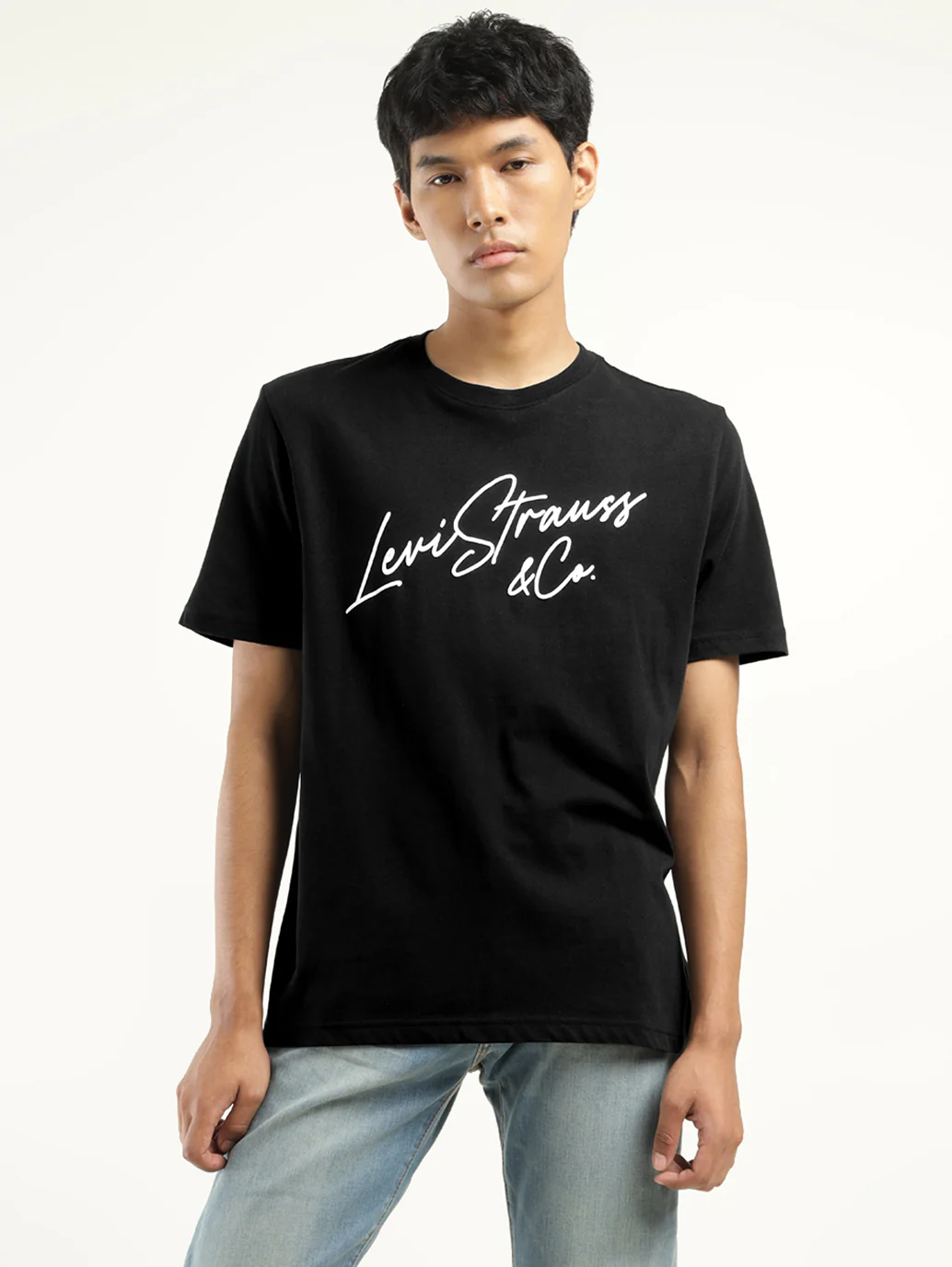 Men's Graphic Print Crew Neck T-Shirt - Image 3
