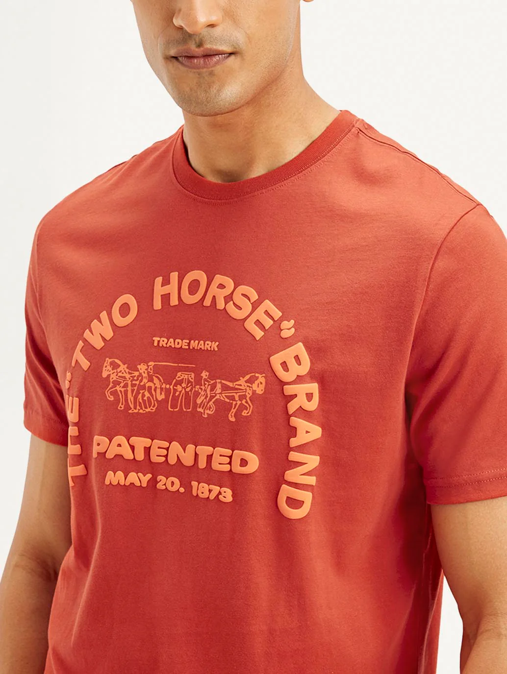 Men's Graphic Print Crew Neck T-shirt - Image 4