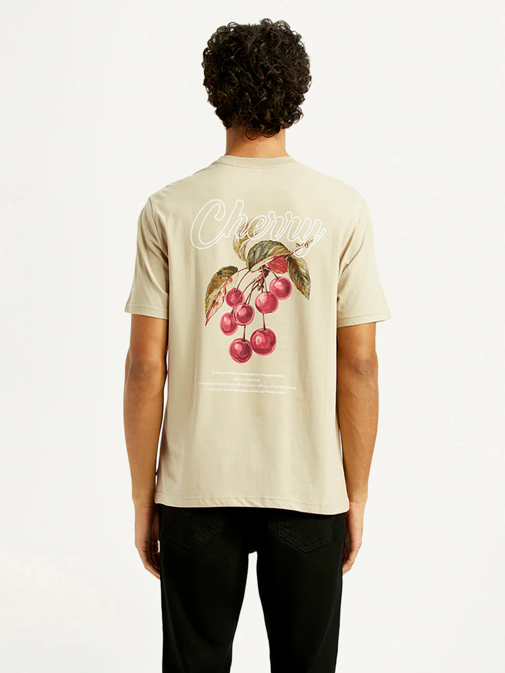Men's Graphic Print Crew Neck T-shirt - Image 2