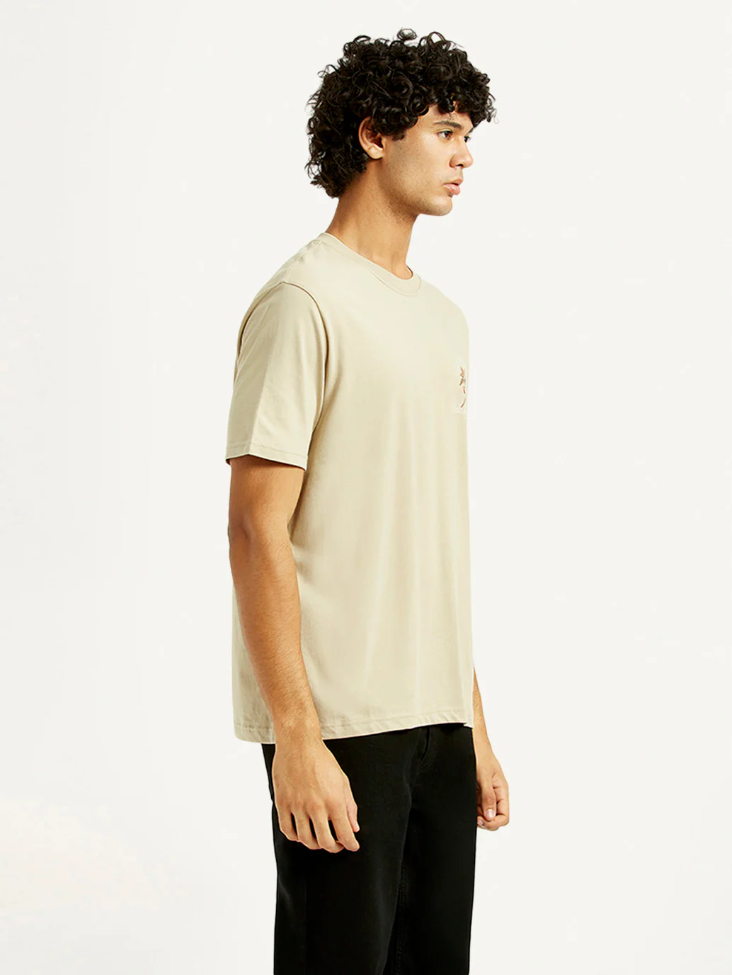 Men's Graphic Print Crew Neck T-shirt - Image 3