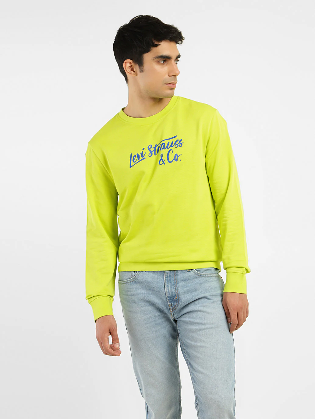 Men's Printed Crew Neck Sweatshirt - Image 2