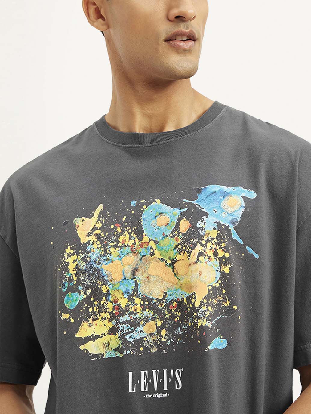 Men's Graphic Print Loose Fit T-shirt - Image 5