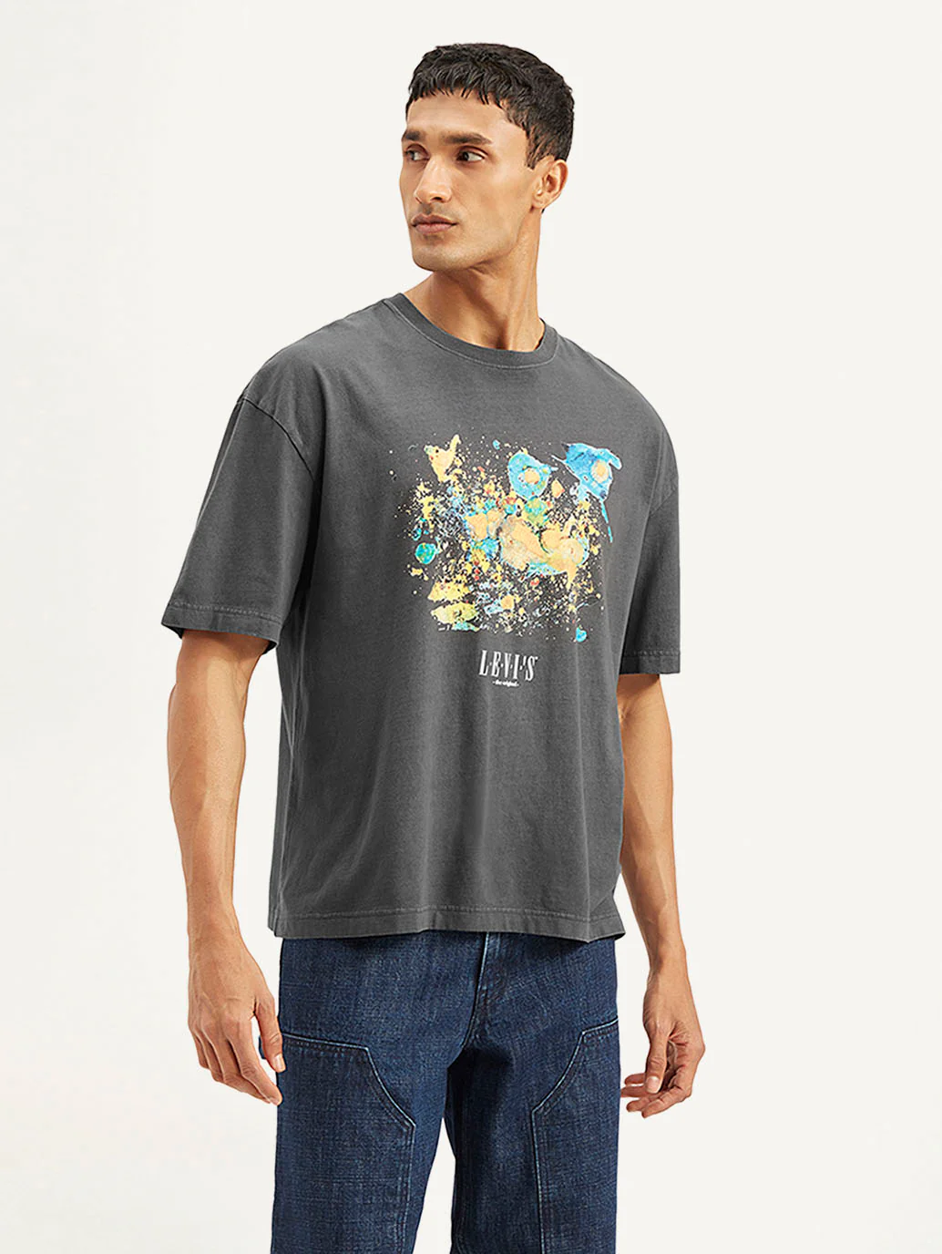 Men's Graphic Print Loose Fit T-shirt - Image 6