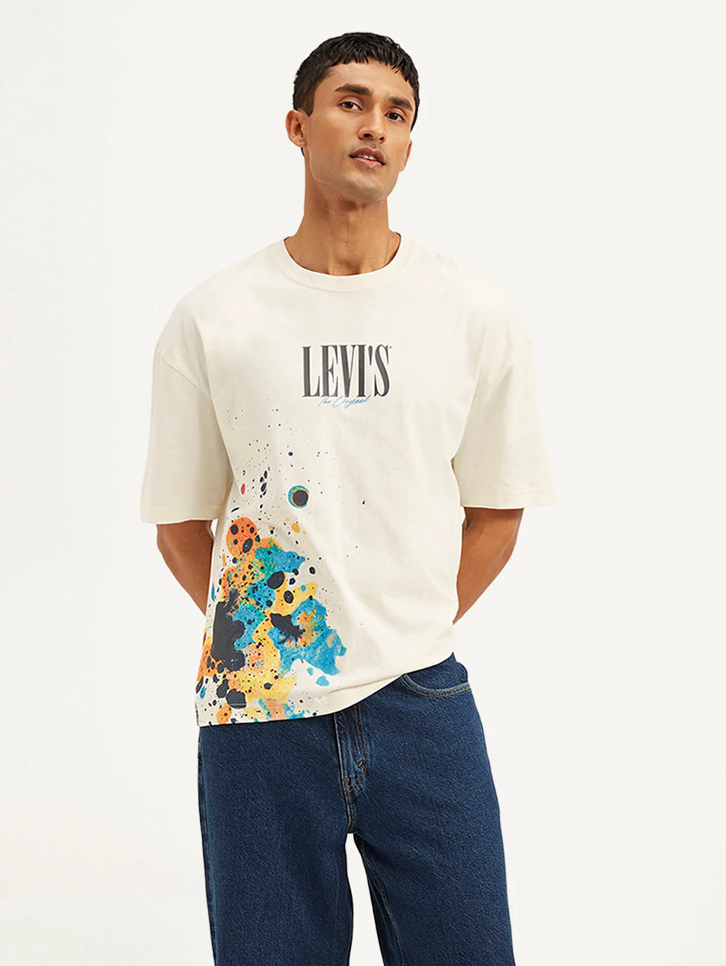 Men's Graphic Print Loose Fit T-shirt - Image 2