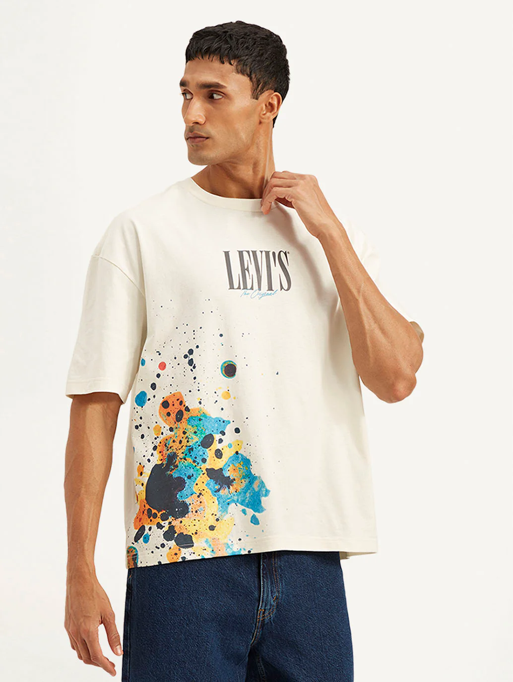 Men's Graphic Print Loose Fit T-shirt - Image 6