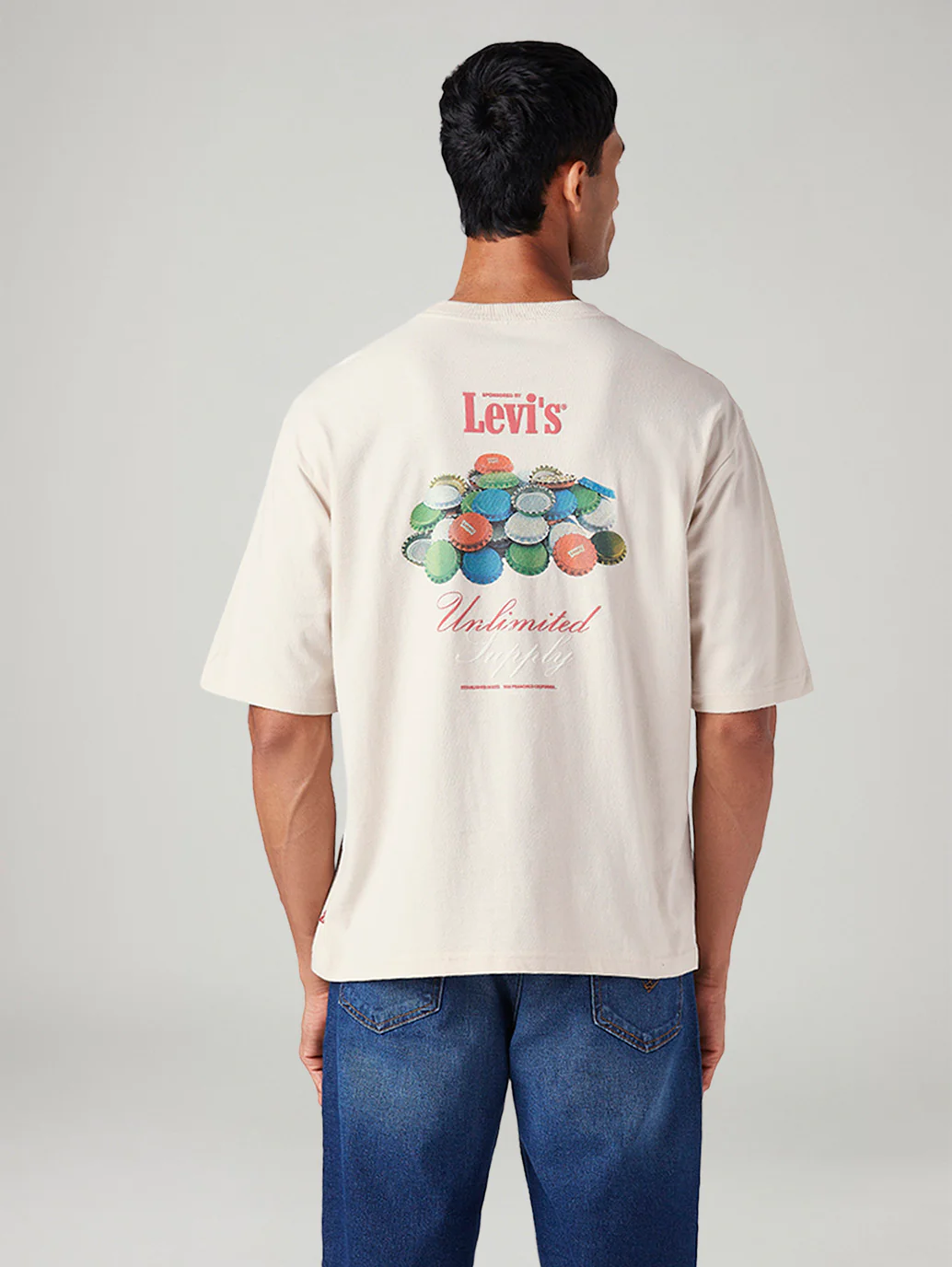 Men's Graphic Print Loose Fit T-Shirt - Image 4