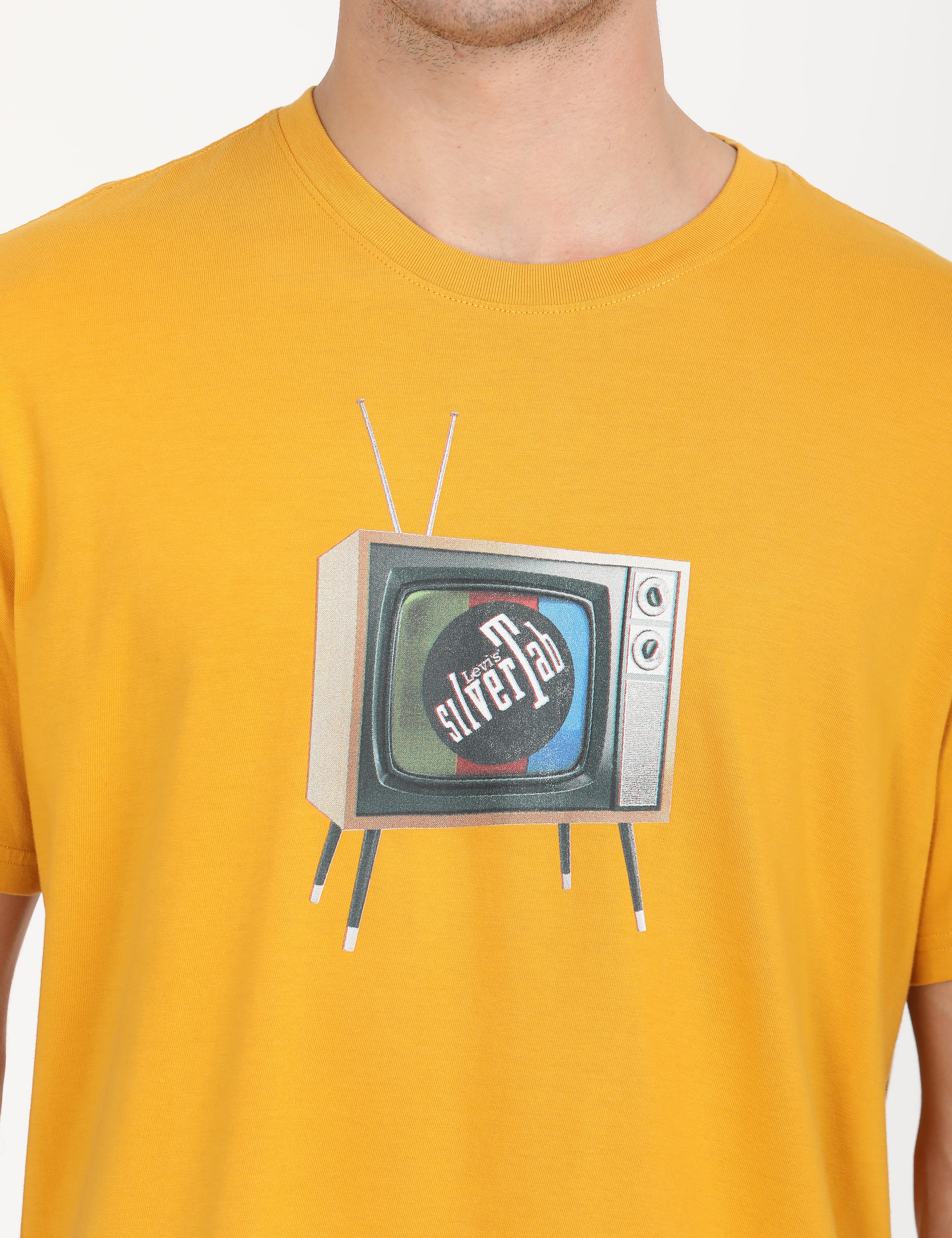 Men's Graphic Print Loose Fit T-Shirt - Image 4