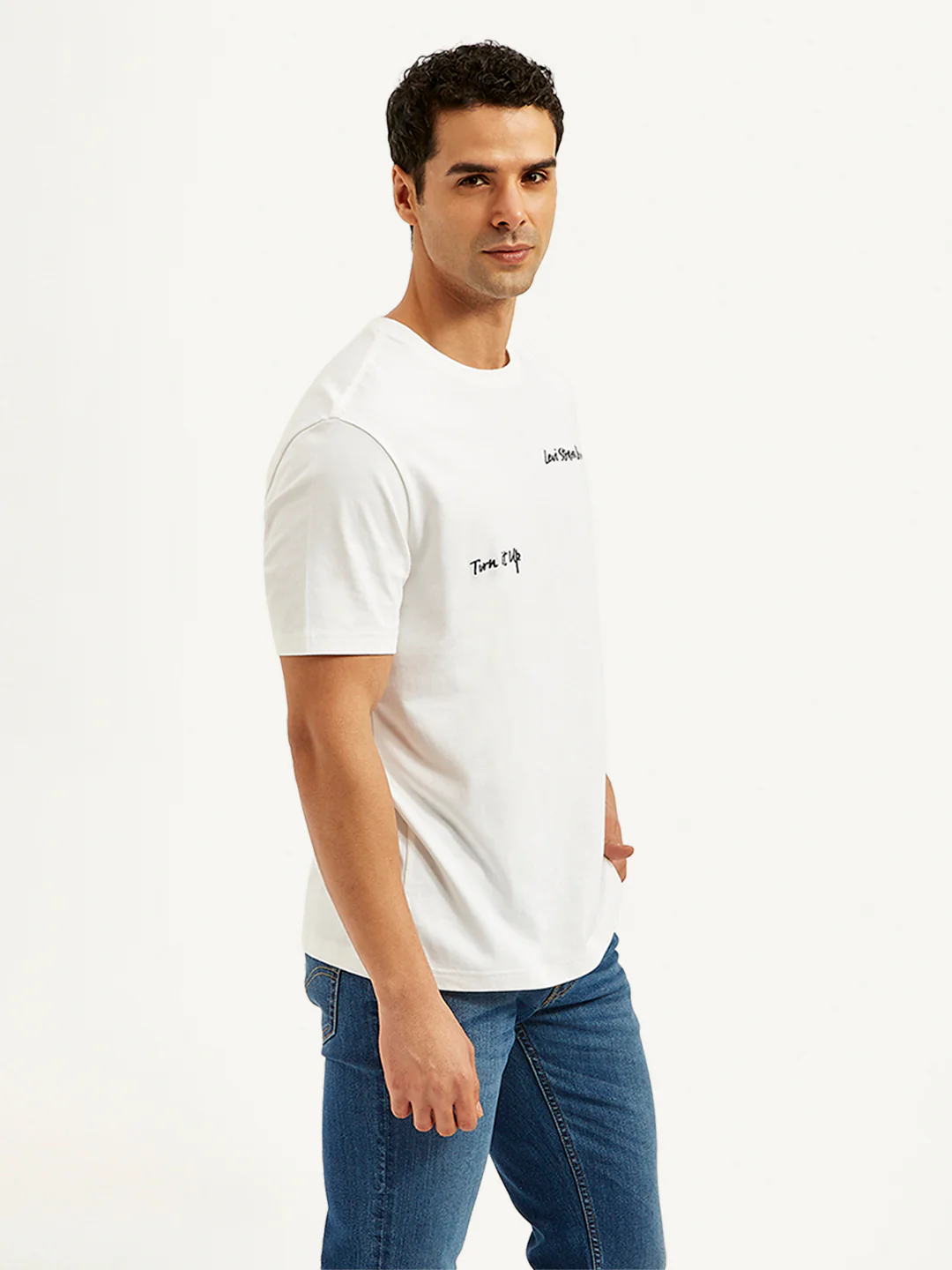 Men's Graphic Print Loose Fit T-Shirt - Image 4