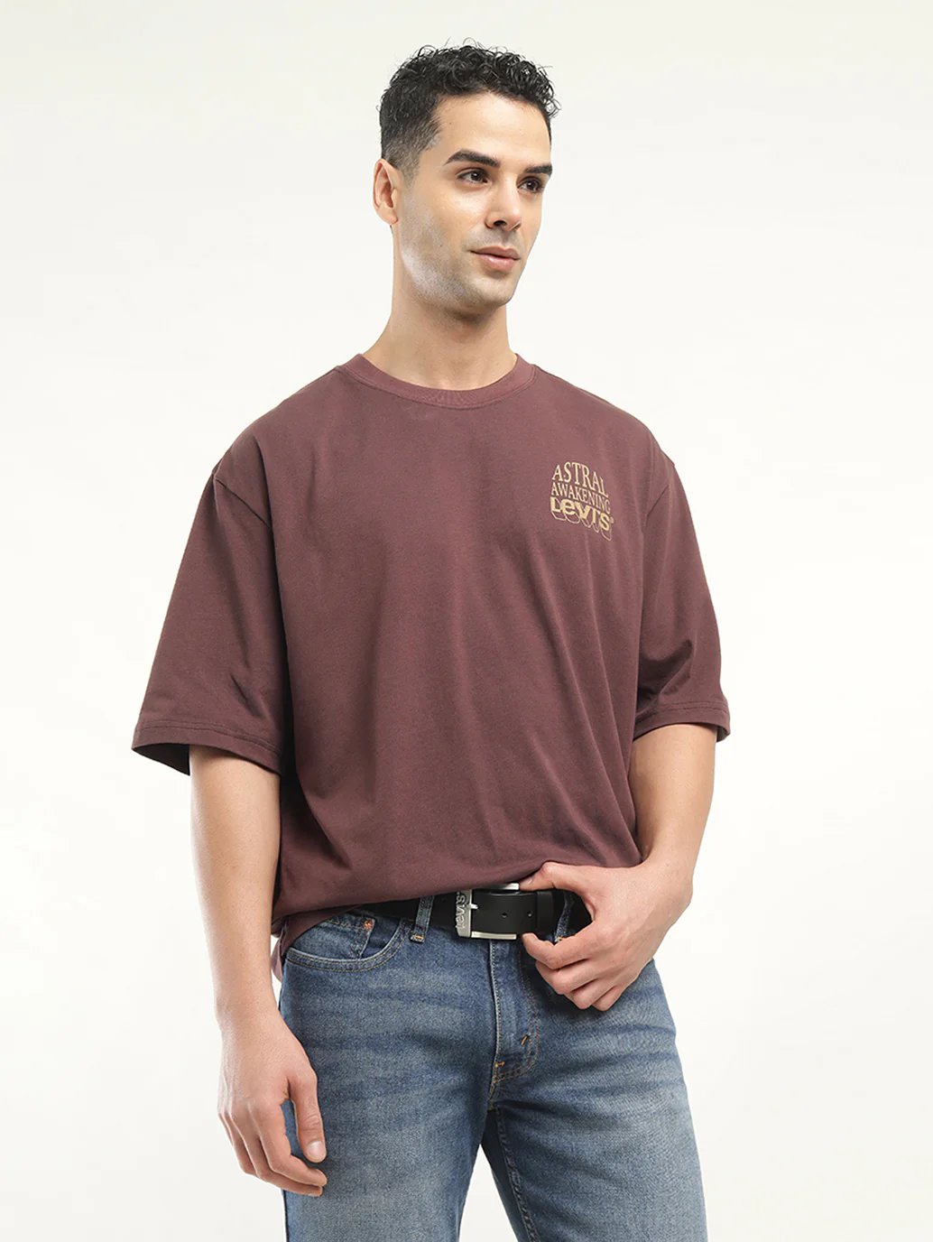 Men's Graphic Print Loose Fit T-shirt - Image 2