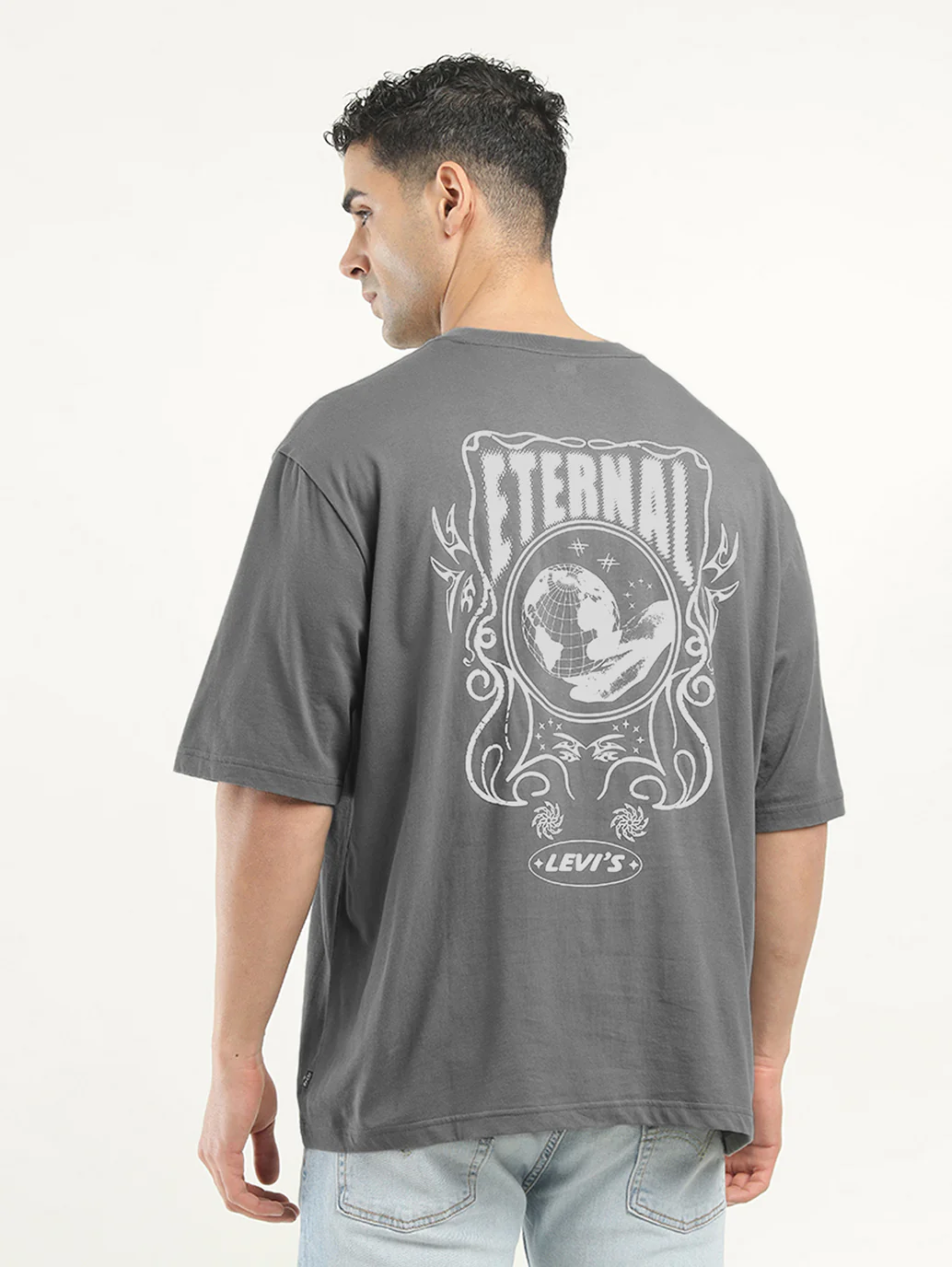Men's Graphic Print Loose Fit T-shirt