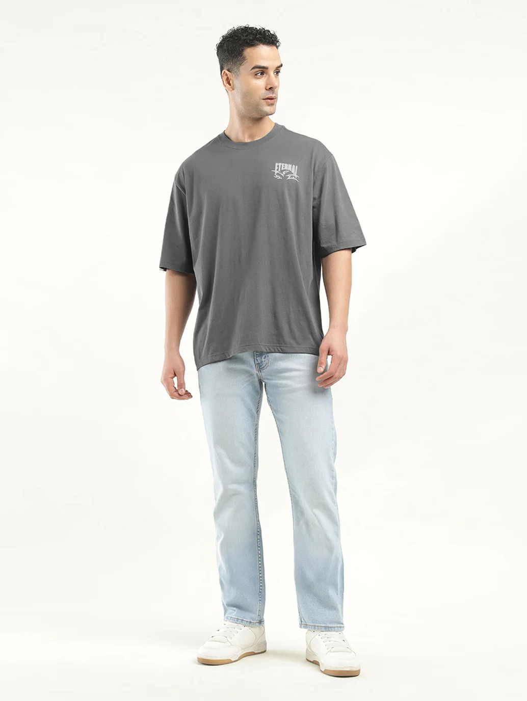 Men's Graphic Print Loose Fit T-shirt - Image 6
