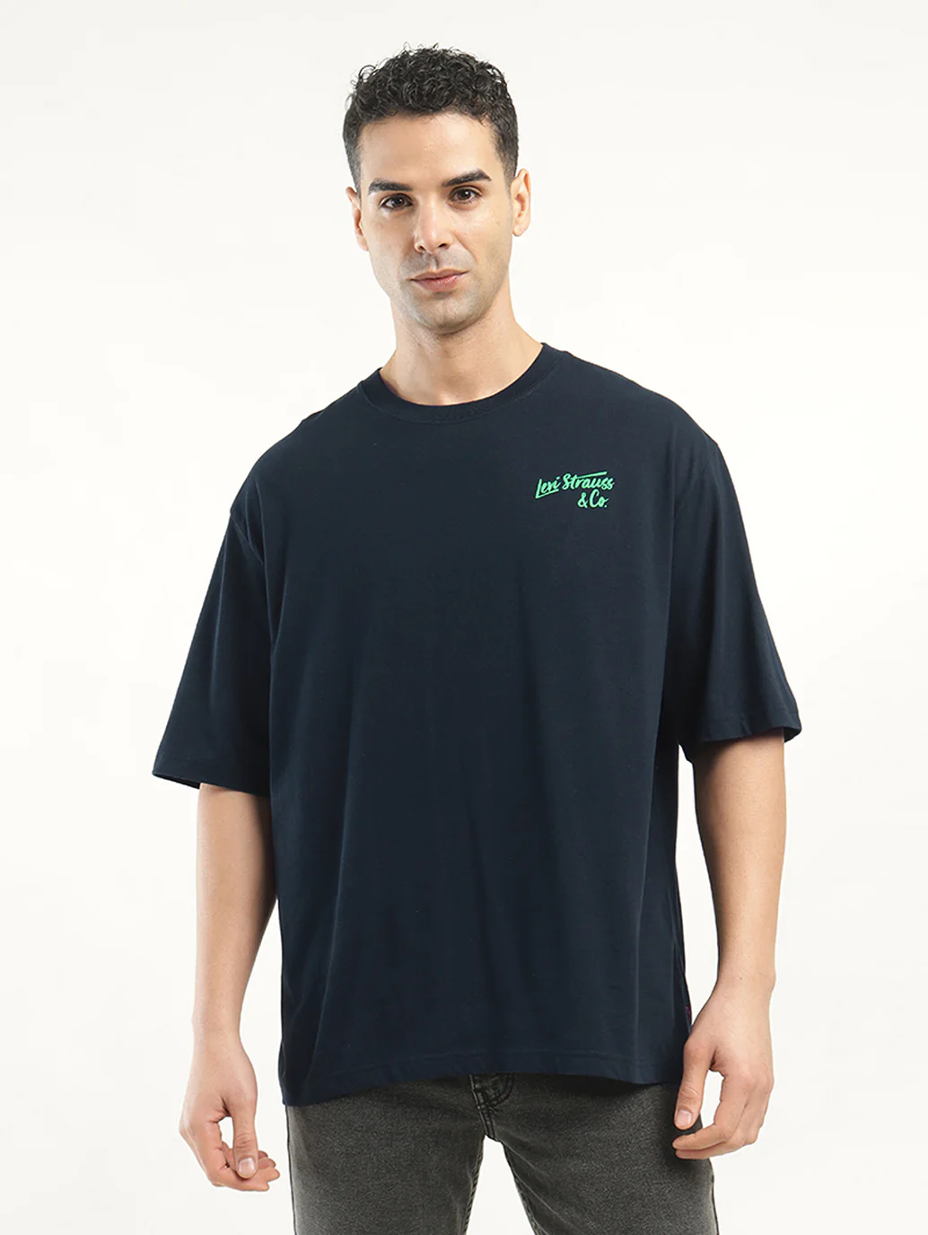 Men's Graphic Print Loose Fit T-shirt - Image 2