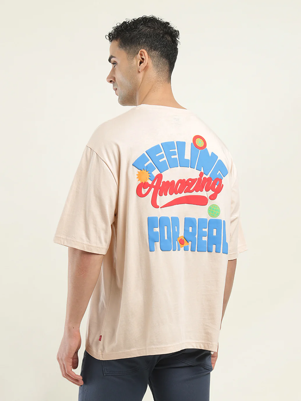 Men's Graphic Print Loose Fit T-shirt - Image 3