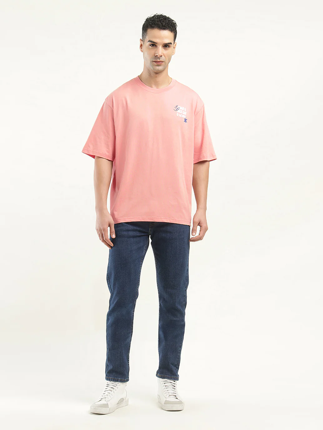 Men's Graphic Print Loose Fit T-shirt - Image 6