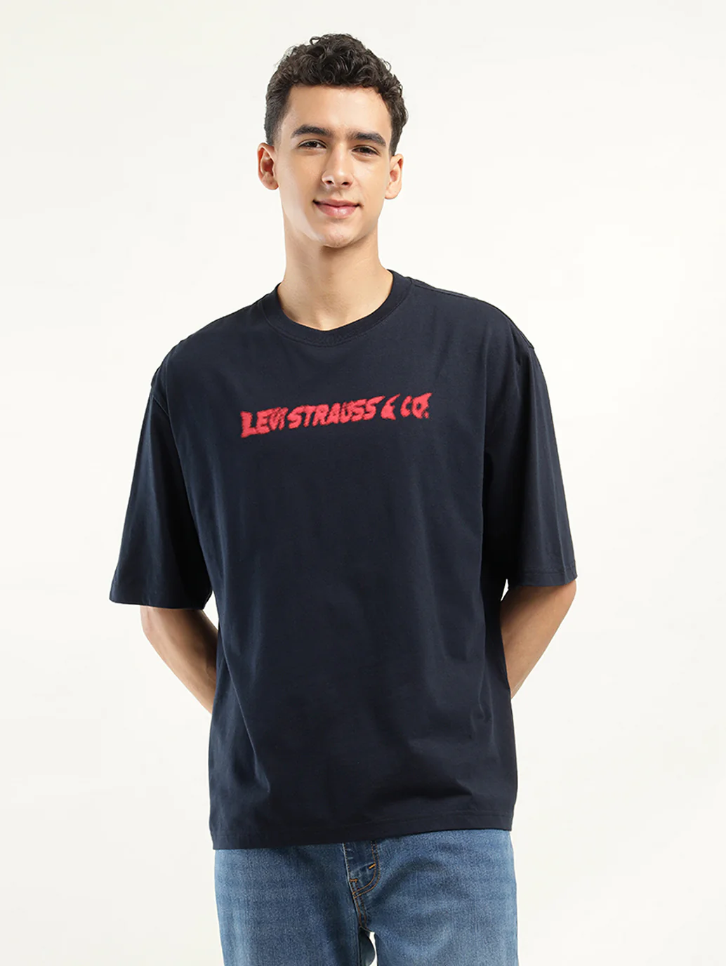 Men's Graphic Print Loose Fit T-shirt - Image 2