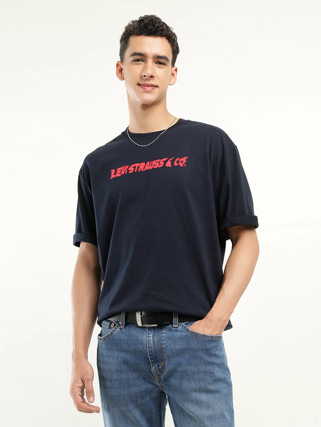 Men's Graphic Print Loose Fit T-shirt - Image 5