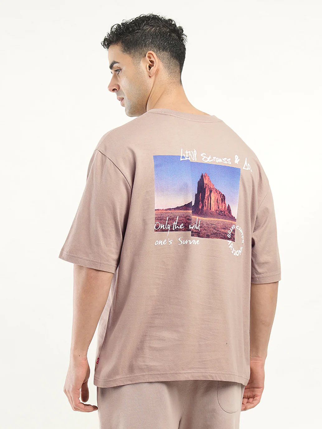 Men's Graphic Print Loose Fit T-Shirt - Image 3