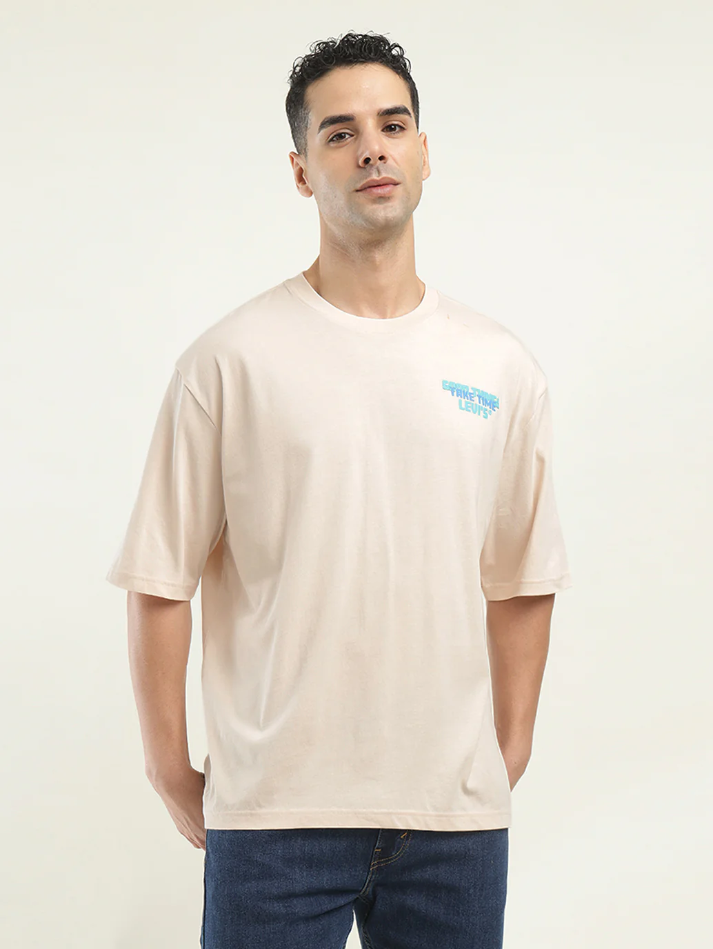 Men's Graphic Print Loose Fit T-shirt - Image 3