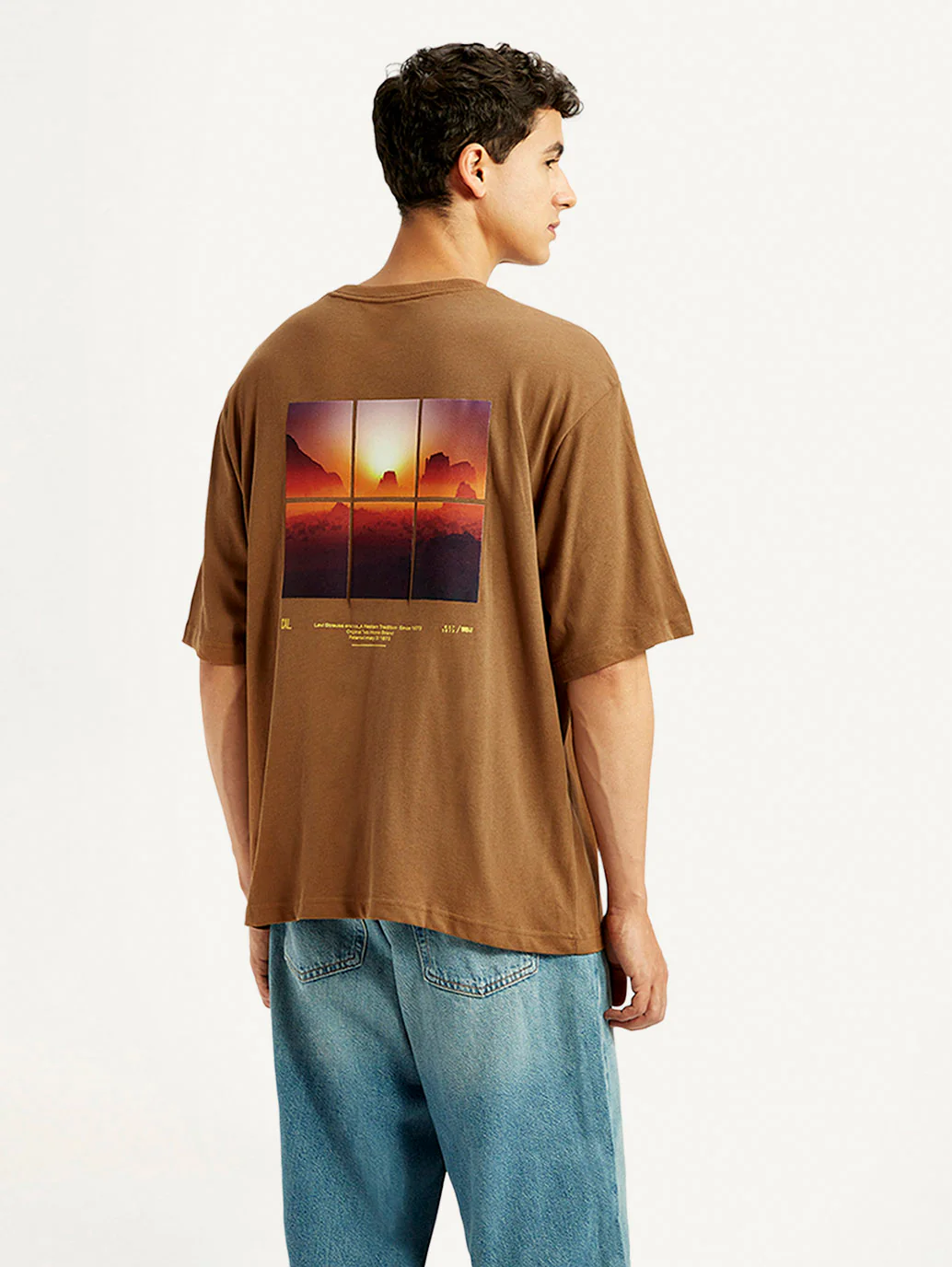 Men's Graphic Print Loose Fit T-shirt - Image 3