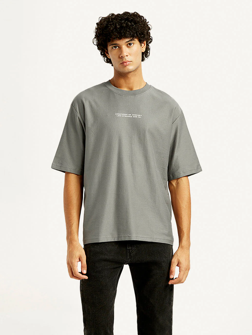 Men's Graphic Print Loose Fit T-shirt